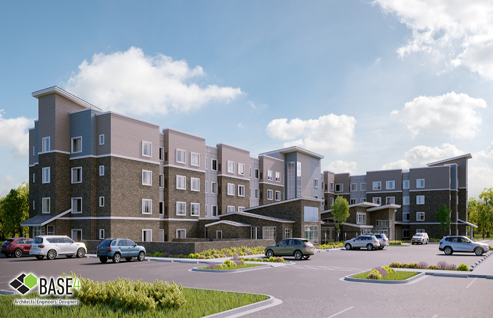 Residence Inn – Tinley Park IL hotel design by BASE4