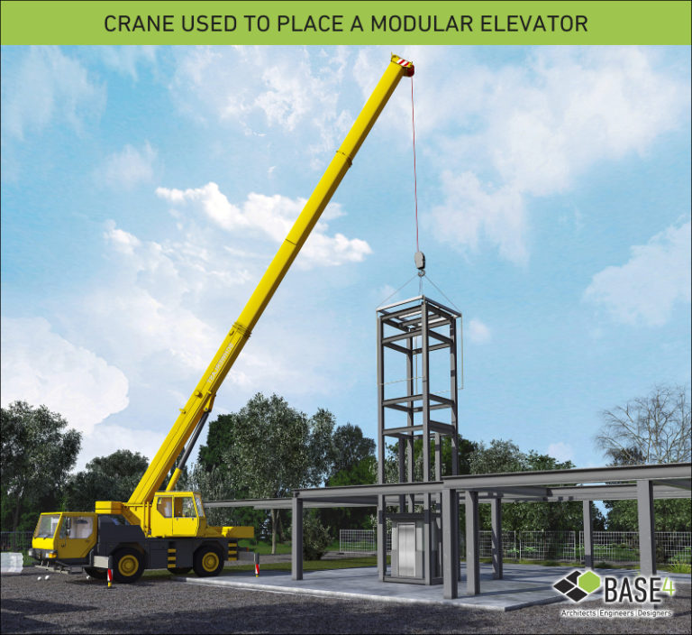 Elevators Installed and Ready in 1 Week BASE4