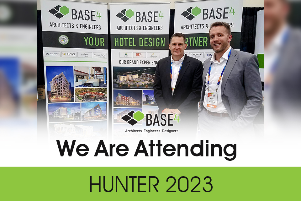 Hunter Hotel Conference We'll be there! BASE4