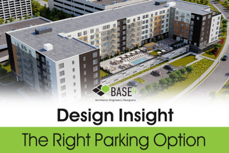 Example of efficient parking design by BASE4
