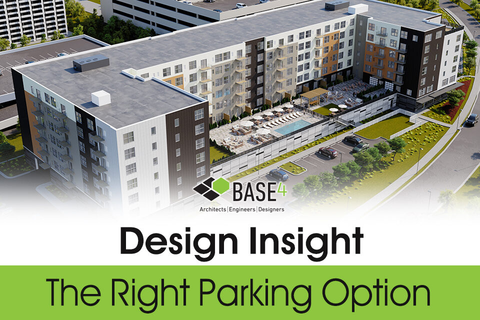 Example of efficient parking design by BASE4