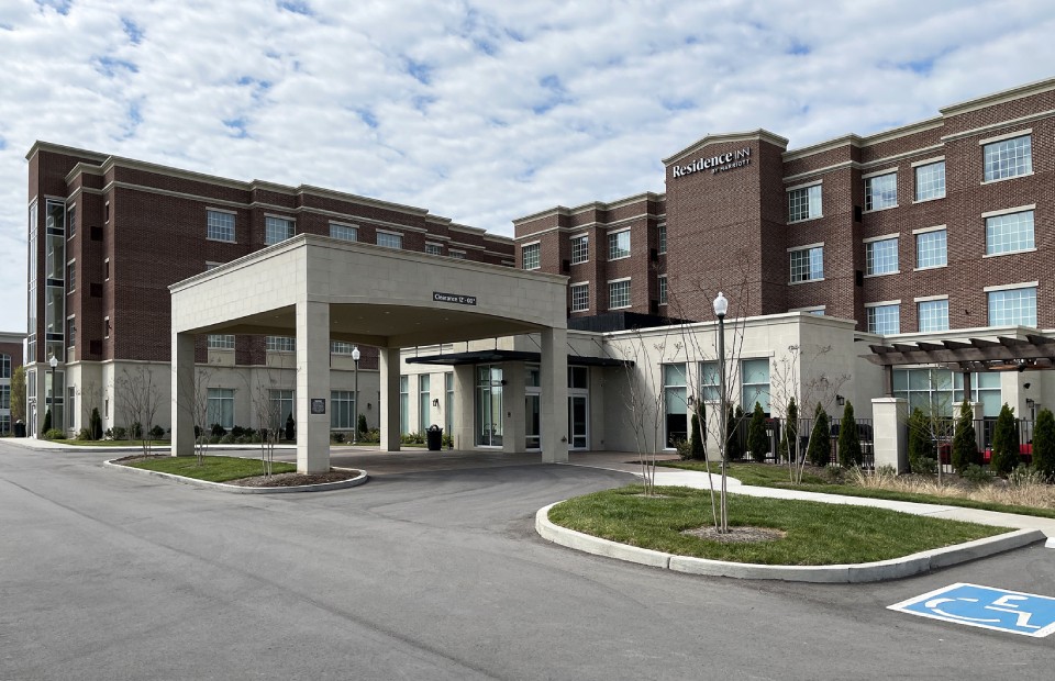 Residence Inn in Franklin, TN, another example of BASE4's quality hotel projects.