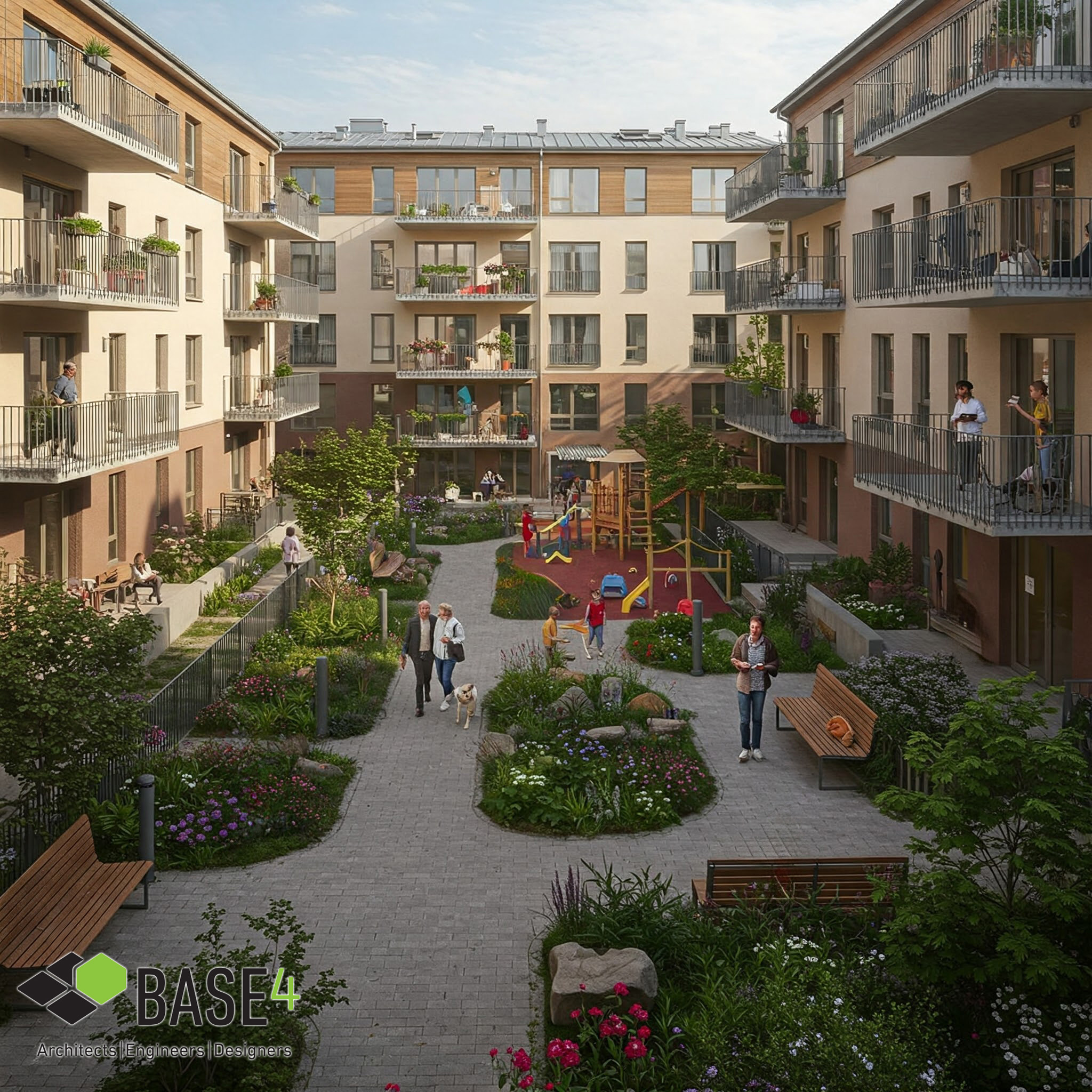 community focused multifamily design.