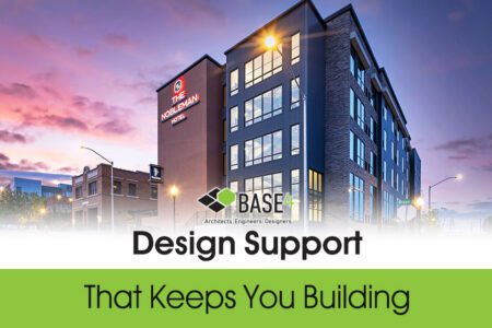 Design partner for hotel builders — coordinated architectural design from BASE4