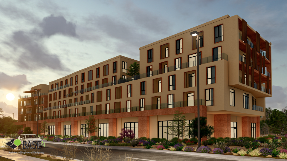 Student Housing Project designed by BASE4