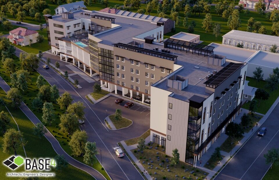 Student Housing Project design by BASE4