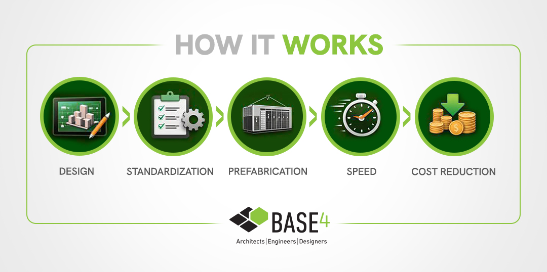 How It Works - Industrialized Construction System